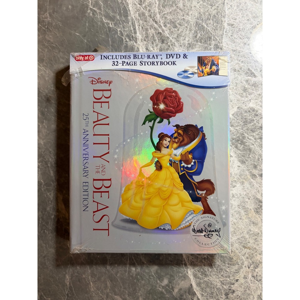 Disney | Beauty and the Beast 25th Anniversary Blu-ray DVD | new